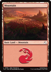 Image for Mountain (0290) (290) (TLE) - Magic: The Gathering