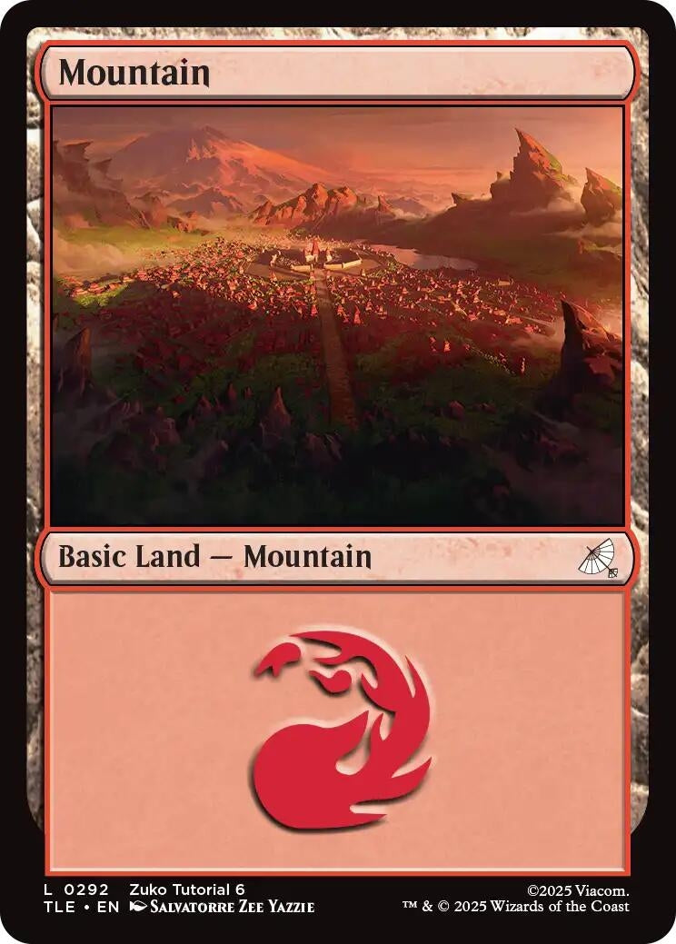 Image for Mountain (0292) (292) (TLE) - Magic: The Gathering
