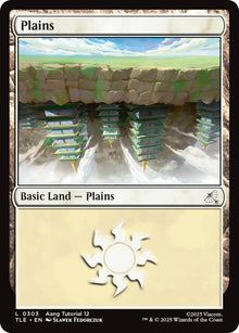 Image for Plains (0303) (303) (TLE) - Magic: The Gathering