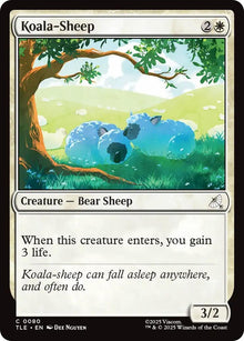 Image for Koala-Sheep (80) (TLE) - Magic: The Gathering