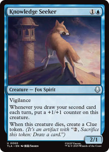Image for Knowledge Seeker (60) (TLA) - Magic: The Gathering