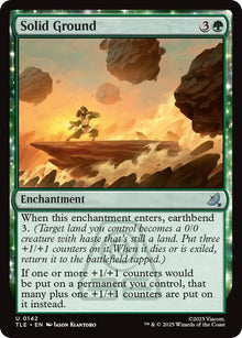 Image for Solid Ground (142) (TLE) - Magic: The Gathering