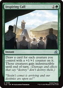 Image for Inspiring Call (168) (TLE) - Magic: The Gathering