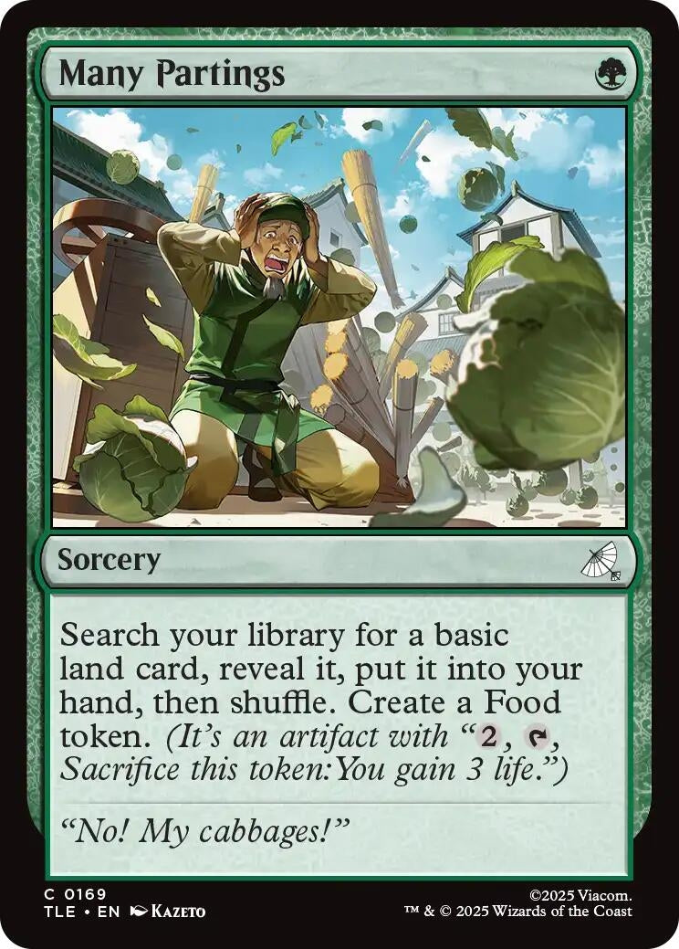 Image for Many Partings (169) (TLE) - Magic: The Gathering
