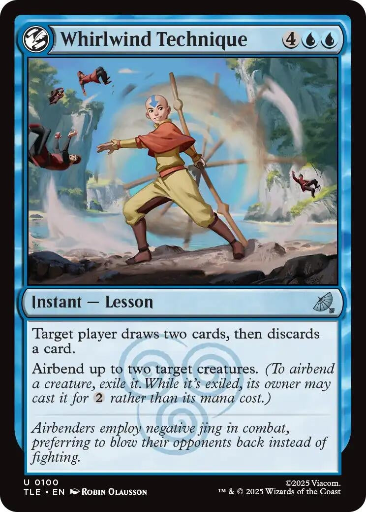 Image for Whirlwind Technique (100) (TLE) - Magic: The Gathering