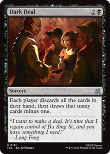 Image for Dark Deal (161) (TLE) - Magic: The Gathering