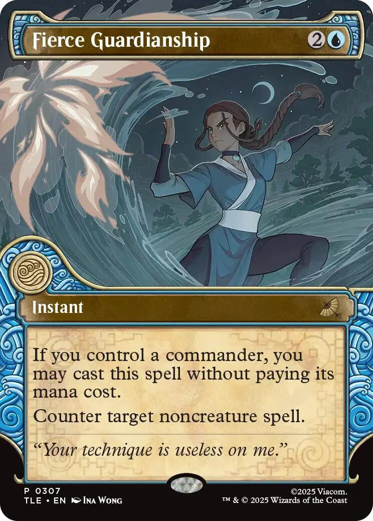 Image for Fierce Guardianship (Showcase) (307) (TLE) - Magic: The Gathering