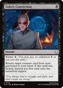 Image for Zuko's Conviction (123) (TLA) - Magic: The Gathering