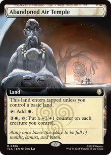 Image for Abandoned Air Temple (Extended Art) (386) (TLA) - Magic: The Gathering