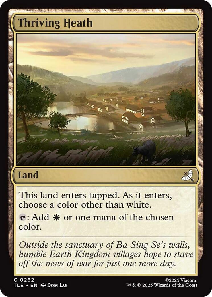 Image for Thriving Heath (262) (TLE) - Magic: The Gathering