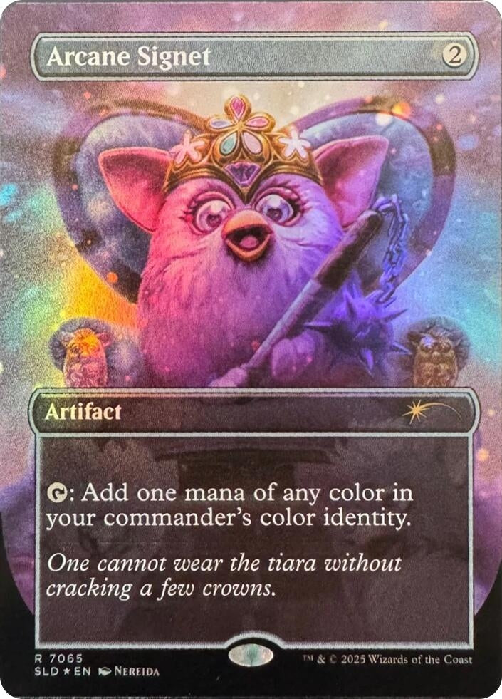 Arcane Signet (7065) (Rainbow Foil) (7065) (SLD)