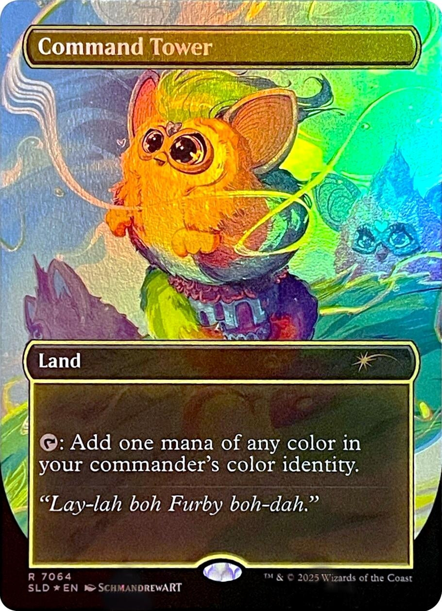 Command Tower (7064) (Rainbow Foil) (7064) (SLD)