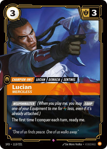 Lucian - Merciless (113/221) (SPF)