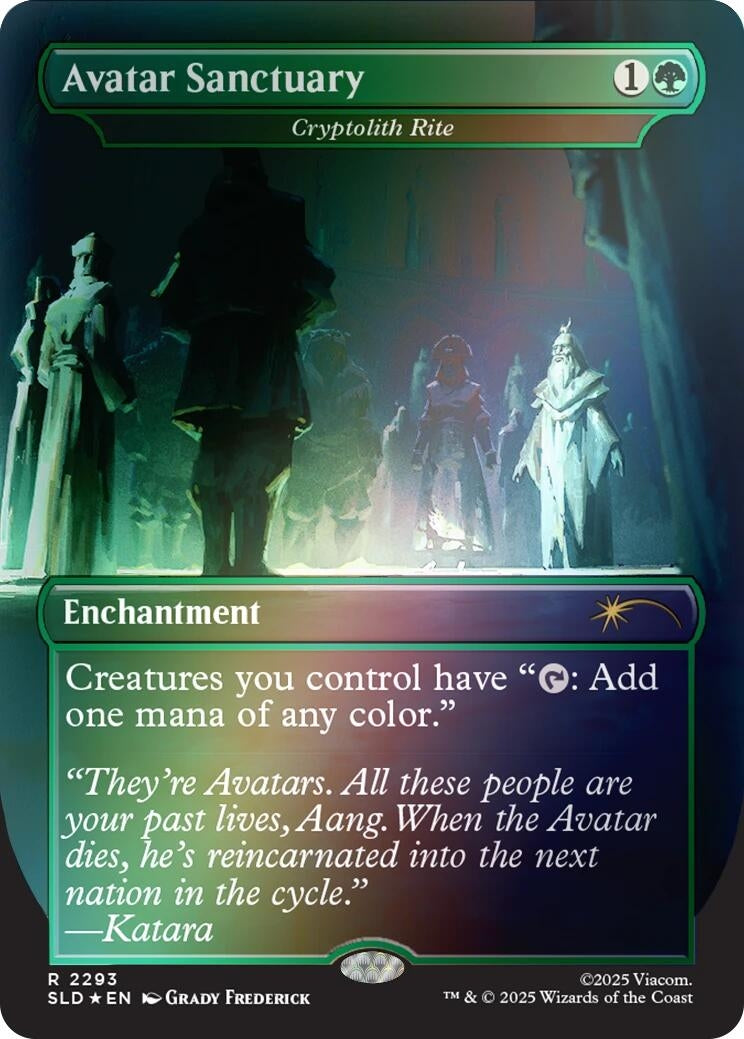 Avatar Sanctuary - Cryptolith Rite (Rainbow Foil) (2293) (SLD)