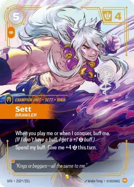 Sett - Brawler (Signature) (232*/221) (SPF)