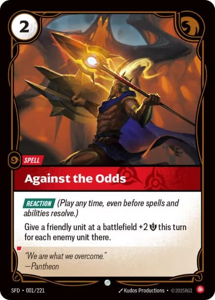 Against the Odds (001/221) (SPF)