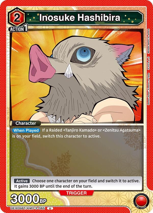 Image for Inosuke Hashibira (UEX05BT/KMY-3-065) (UEX05BT) - Union Arena