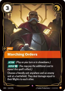 Marching Orders (114/221) (SPF)