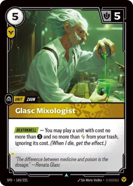 Glasc Mixologist (165/221) (SPF)