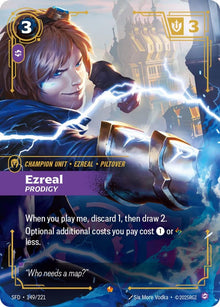 Image for Ezreal - Prodigy (149/221) (SFD) - Riftbound: League of Legends Trading Card Game