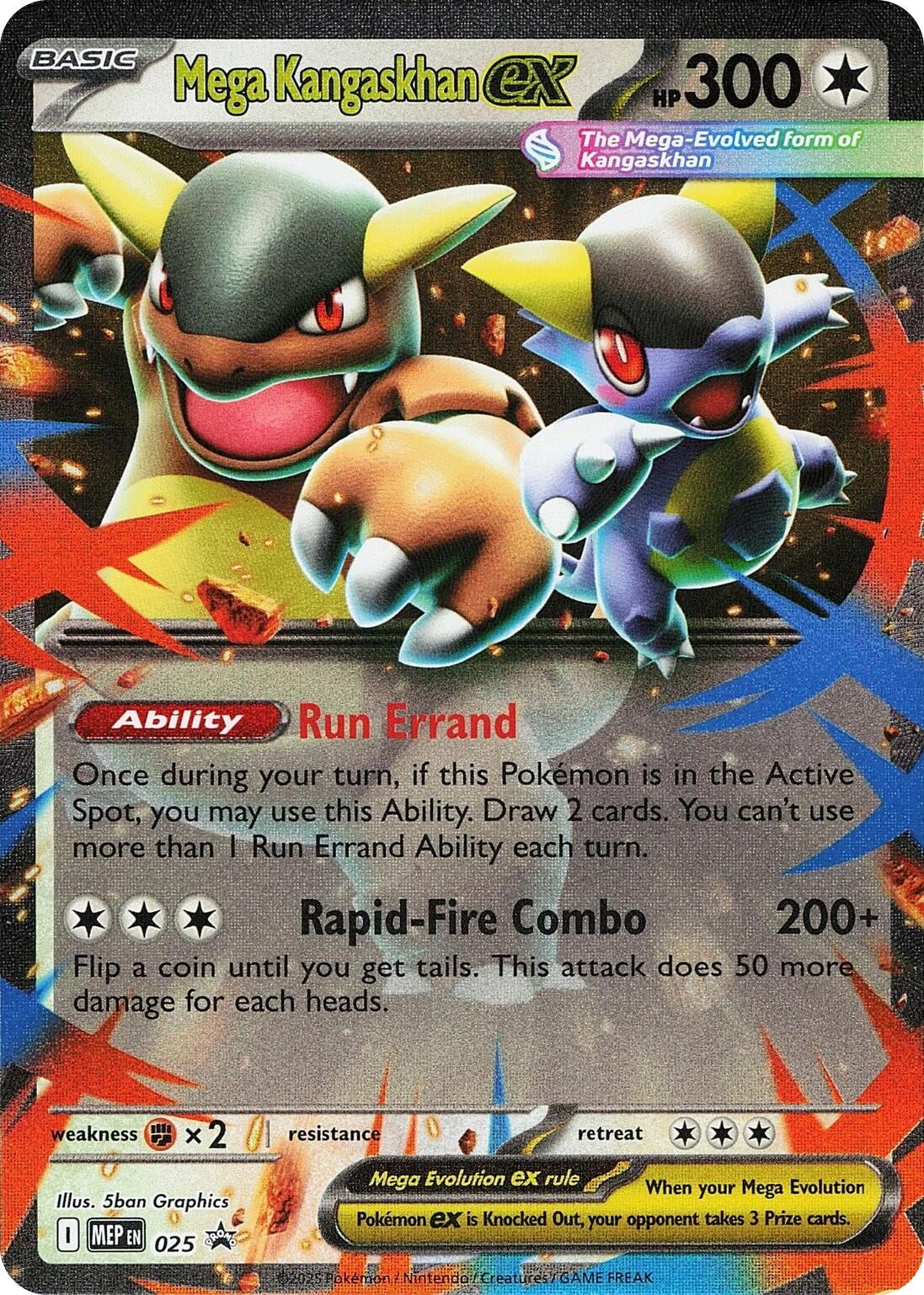 Image for Mega Kangaskhan ex - 025 (025) (MEP) - Pokemon