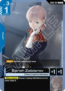 Sarah Zabiarov (GD03-087) (GD03)