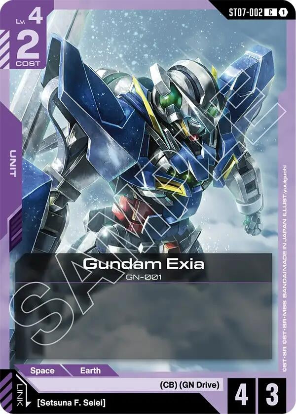 Image for Gundam Exia (ST07-002) (ST07-002) (ST07) - Gundam Card Game