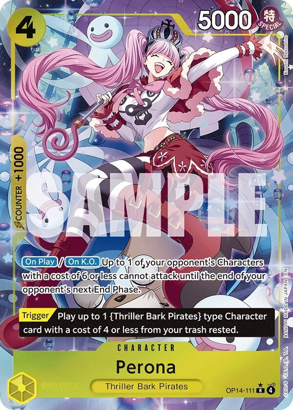 Image for Perona - OP14-111 (Alternate Art) (OP14-111) (OP14) - One Piece Card Game