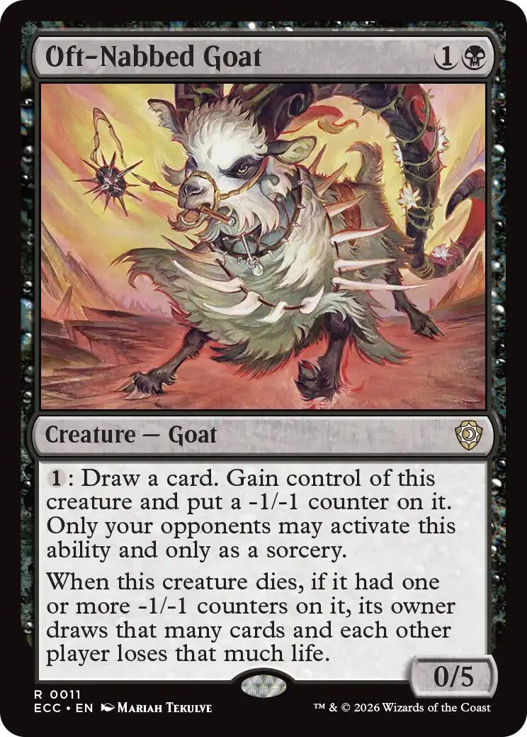 Image for Oft-Nabbed Goat (11) - Magic: The Gathering