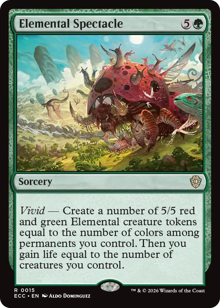 Image for Elemental Spectacle (15) - Magic: The Gathering