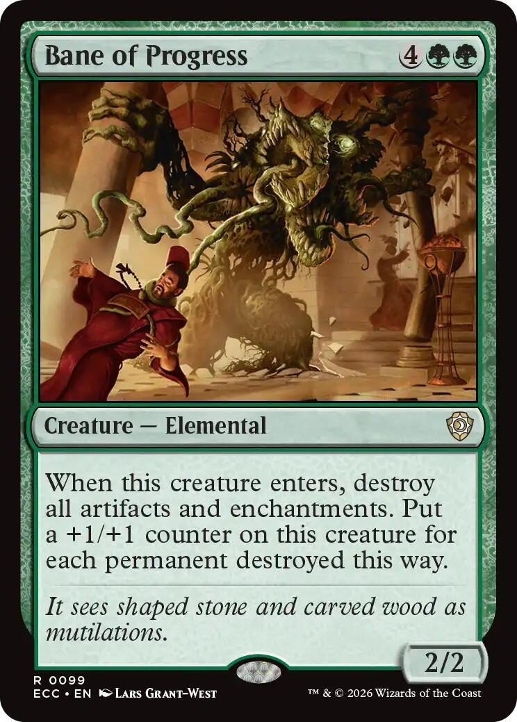 Image for Bane of Progress (99) - Magic: The Gathering
