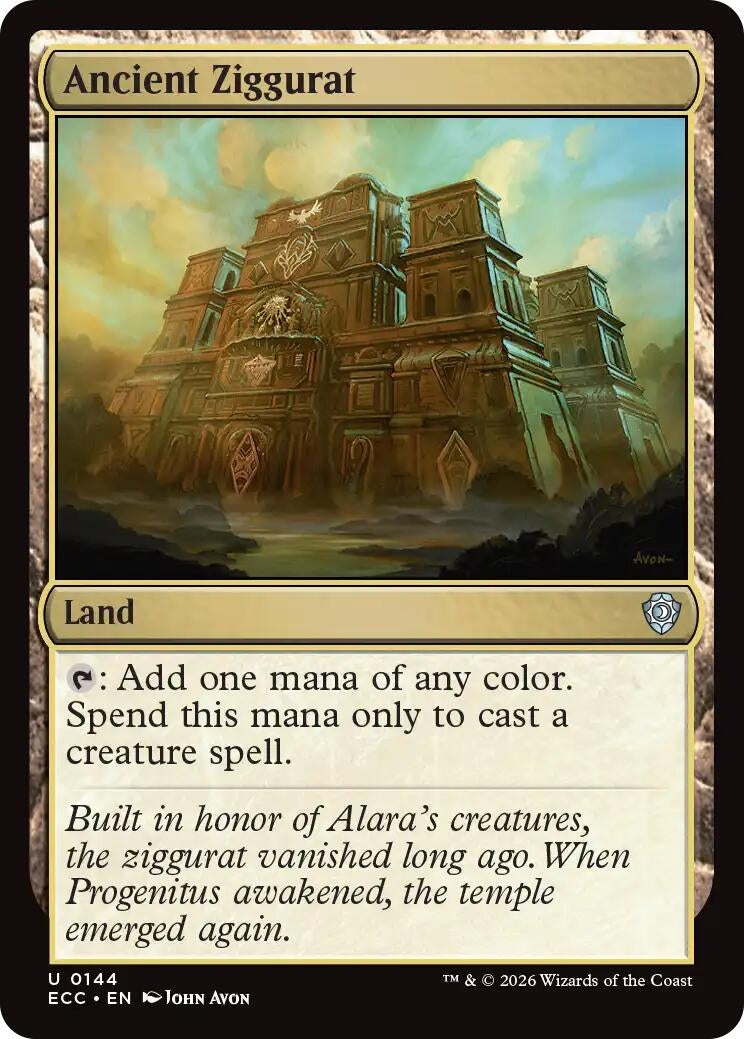 Image for Ancient Ziggurat (144) - Magic: The Gathering