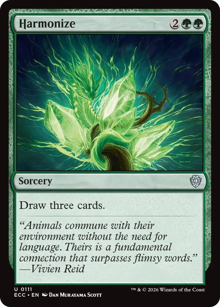 Image for Harmonize (111) - Magic: The Gathering