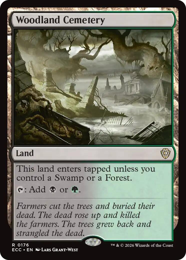 Image for Woodland Cemetery (176) - Magic: The Gathering
