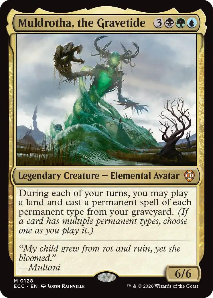 Image for Muldrotha, the Gravetide (128) - Magic: The Gathering