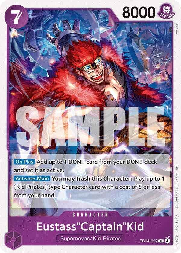 Eustass"Captain"Kid - EB04-039 (EB04-039) (OP14)