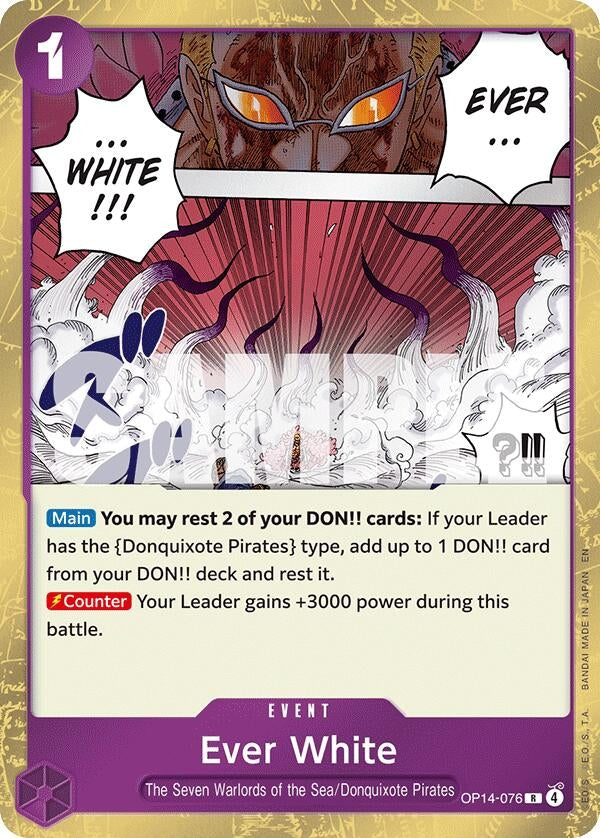 Ever White (OP14-076) (OP14)
