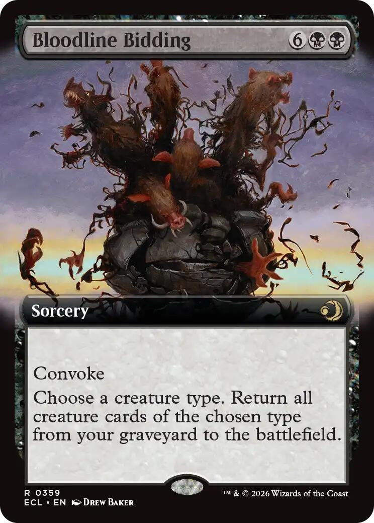 Bloodline Bidding (Extended Art) (359)