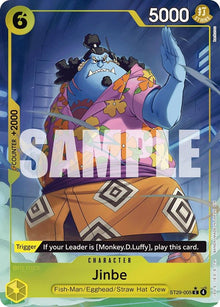 Image for Jinbe (Full Art) (ST29-005) (ST-29) - One Piece Card Game