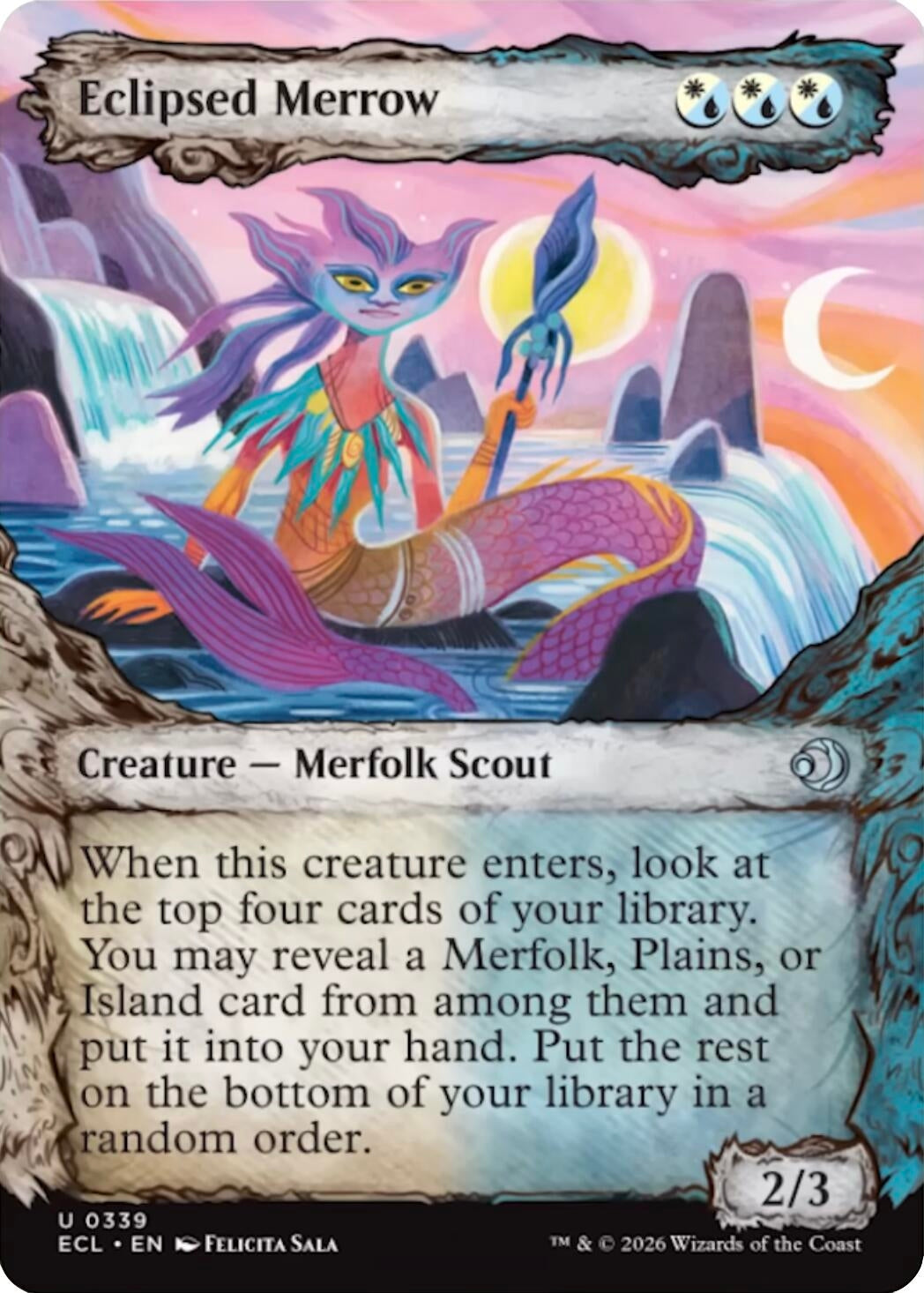 Eclipsed Merrow (Showcase) (339) (ECL)