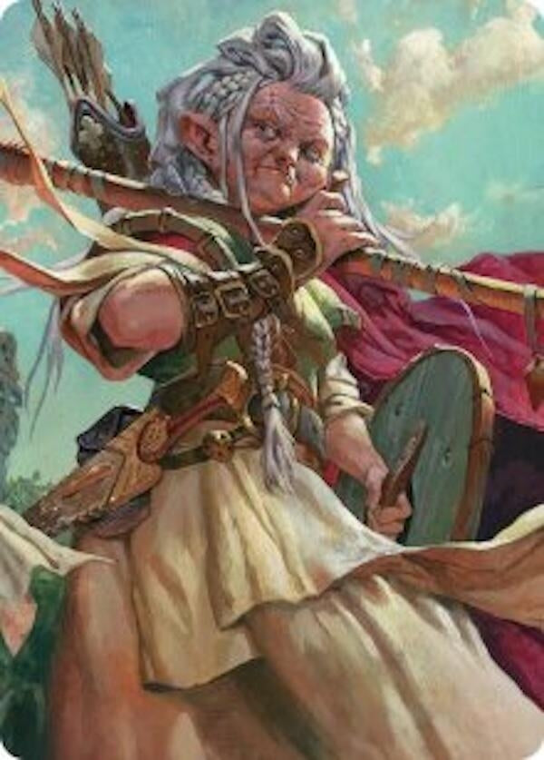 Image for Brigid, Clachan's Heart Art Card (29) - Magic: The Gathering