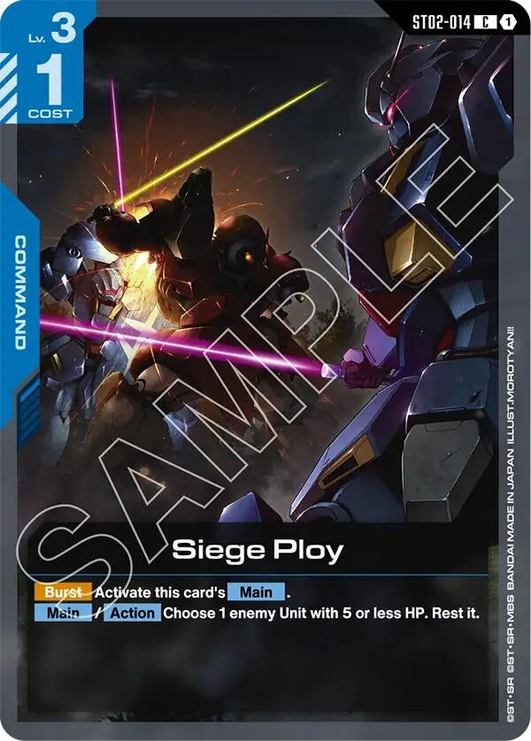 Siege Ploy (ST02-014) (ST08)