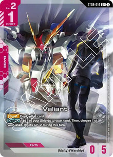 Image for Valiant (C+) (ST08-014) (ST08) - Gundam Card Game