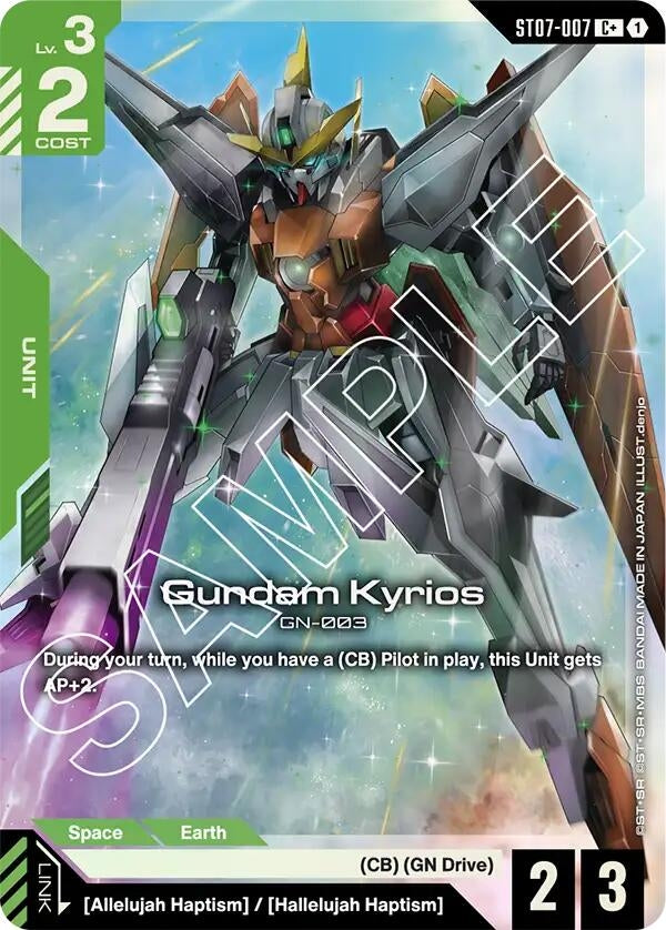 Image for Gundam Kyrios (ST07-007) (C+) (ST07-007) (ST07) - Gundam Card Game