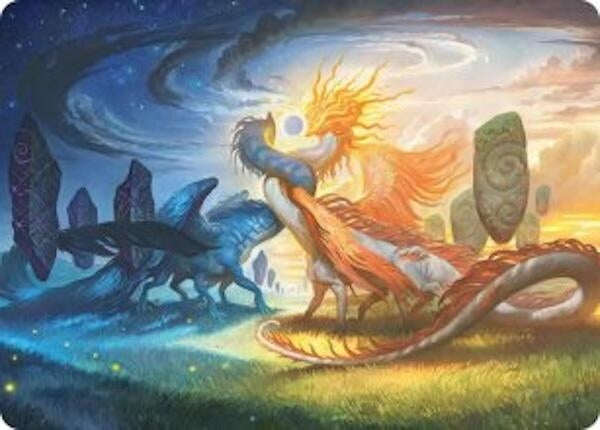 Image for Celestial Reunion Art Card (19/54) (19) - Magic: The Gathering