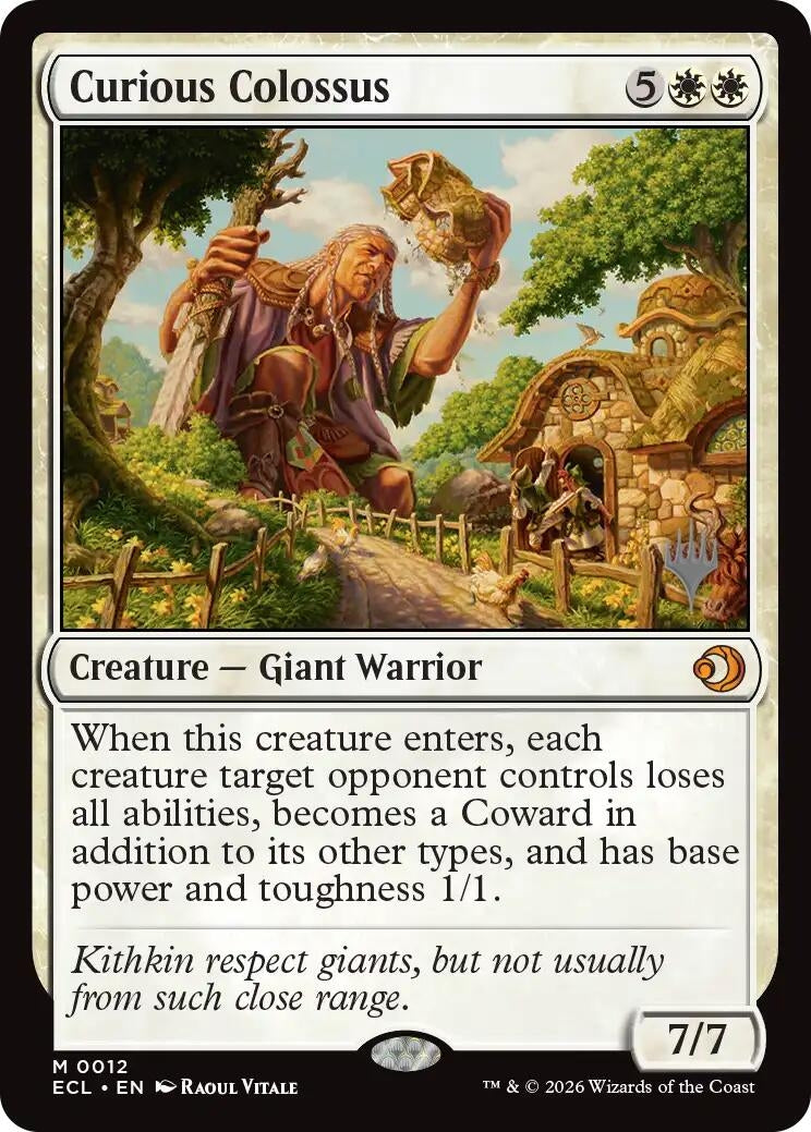 Curious Colossus (12) (PPECL)