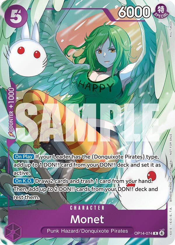 Image for Monet (Dash Pack) (OP14-074) (OP14) - One Piece Card Game