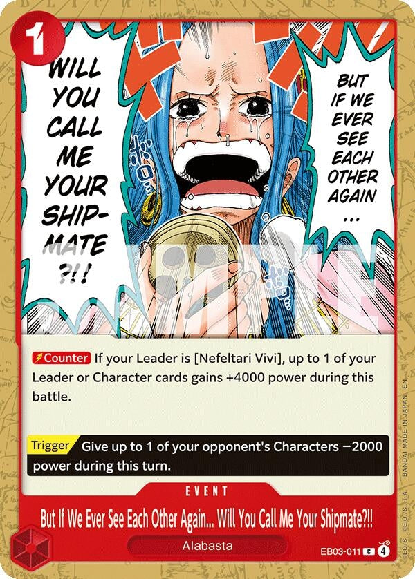 But If We Ever See Each Other Again... Will You Call Me Your Shipmate?!! (EB03-011) (EB-03)