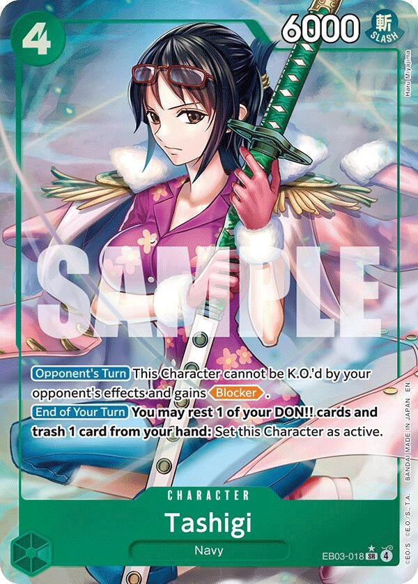 Tashigi (Alternate Art) (EB03-018) (EB-03)