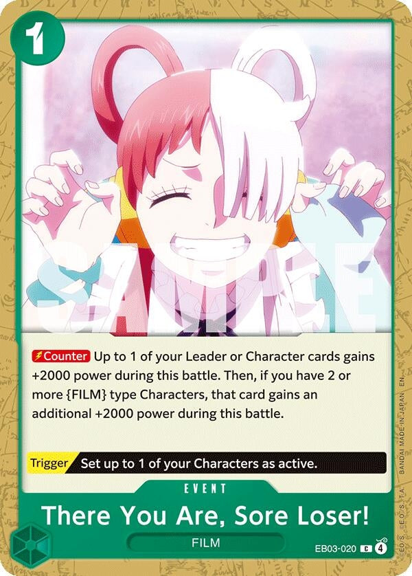 There You Are, Sore Loser! (EB03-020) (EB-03)